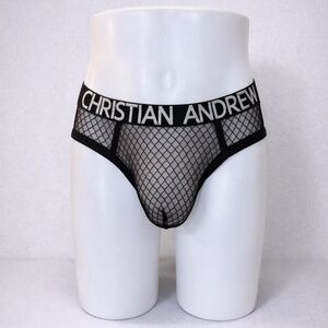 Andrew Christian Mesh See-Through Brief Size Large